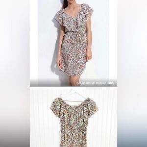 REBECCA TAYLOR SIZE 4 floral dress, original price $450